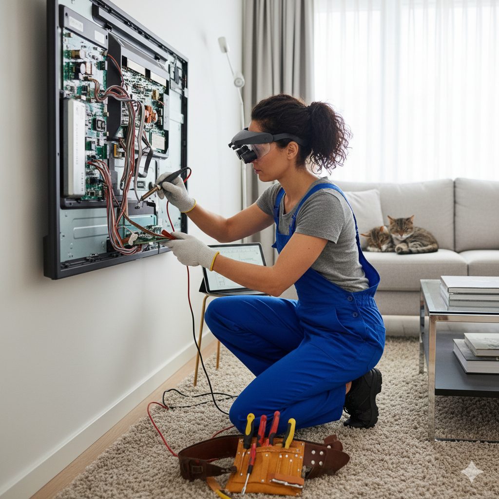 Assistência técnica de TV especializada em Smart TV