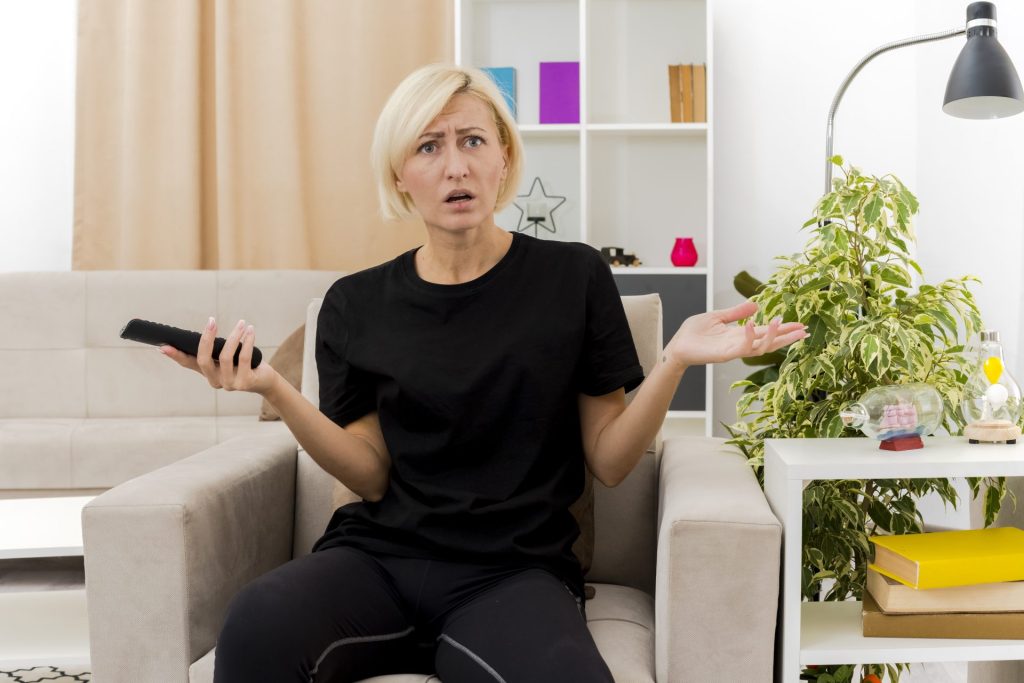 Defeito de televisor